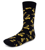 Parquet Brand Men’s BRASS INSTRUMENTS - Novelty Socks for Less
