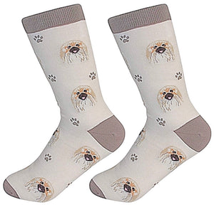 SOCK DADDY Brand PEKINGESE DOG Unisex By E&S Pets - Novelty Socks for Less