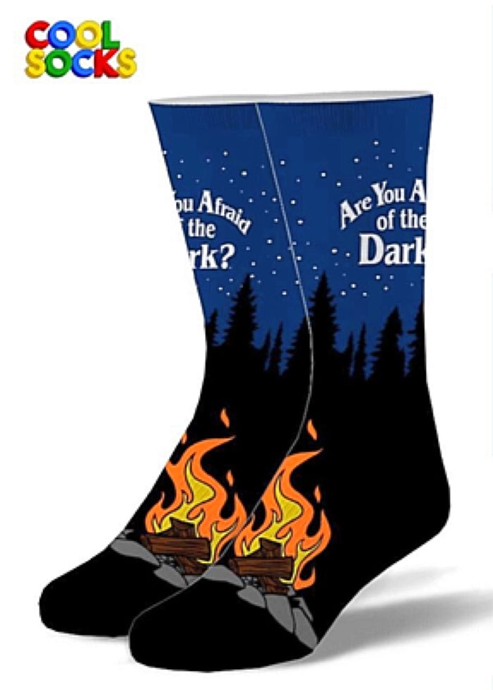 ARE YOU AFRAID OF THE DARK NICKELODEON TV Show Men’s Socks COOL SOCKS Brand