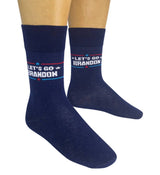 FUNATIC Brand Unisex ‘LET’S GO BRANDON’ Socks - Novelty Socks for Less