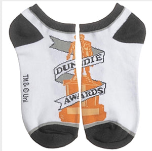 THE OFFICE LADIES 5 Pair Ankle Socks DUNDIE AWARD, THAT’S WHAT SHE SAID, BIOWORLD BRAND - Novelty Socks for Less