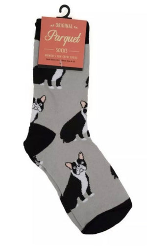 PARQUET Ladies BULLDOGS Socks - Novelty Socks for Less