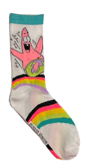 SPONGEBOB SQUAREPANTS Ladies PATRICK PRIDE Socks - Novelty Socks for Less