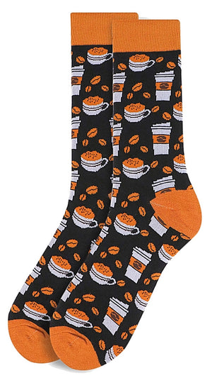 PARQUET BRAND MEN’S COFFEE SOCKS (CHOOSE COLOR) - Novelty Socks for Less