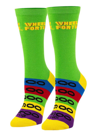 WHEEL OF FORTUNE Ladies Socks COOL SOCKS Brand - Novelty Socks for Less