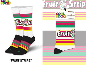 FRUIT STRIPE GUM Ladies Socks COOL SOCKS Brand - Novelty Socks for Less