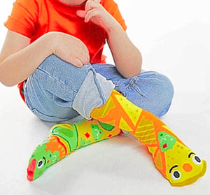PALS SOCKS Brand Unisex CHIPS & GUAC MISMATCHED Socks (CHOOSE SIZE) - Novelty Socks for Less