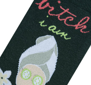 COOL SOCKS BRAND LADIES ‘BITCH I AM RELAXED’ SOCKS - Novelty Socks for Less