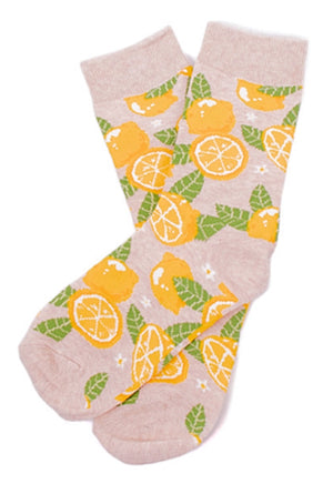 PARQUET Brand Ladies LEMON TREE Socks - Novelty Socks for Less