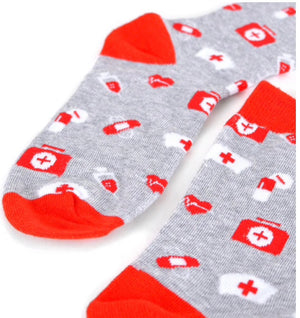 PARQUET Men’s NURSE/MEDICAL Socks - Novelty Socks for Less
