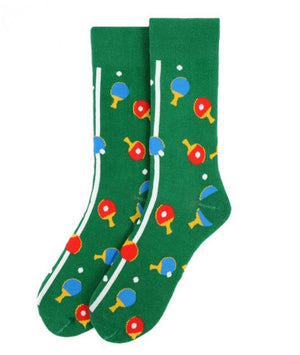 PARQUET Brand Mens PING PONG Socks - Novelty Socks for Less