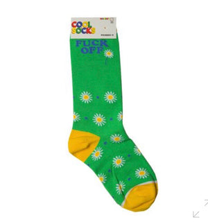 COOL SOCKS Brand LADIES FUCK OFF Novelty Socks - Novelty Socks for Less