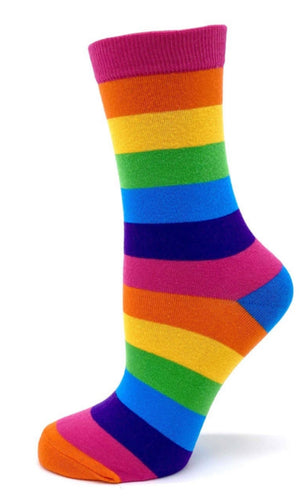 FABDAZ Brand Ladies LOVE IS LOVE Pride Socks - Novelty Socks for Less