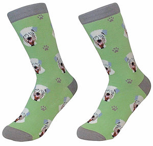 SOCK DADDY Brand Unisex SOFT COATED WHEATEN TERRIER DOG By E&S Pets - Novelty Socks for Less