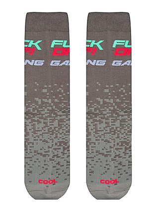 COOL SOCKS Brand Men’s ‘FUCK OFF I’M GAMING’ Socks - Novelty Socks for Less