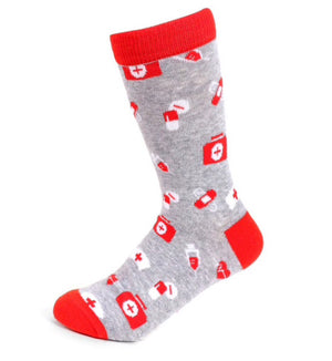PARQUET Ladies NURSE/DOCTOR Socks - Novelty Socks for Less