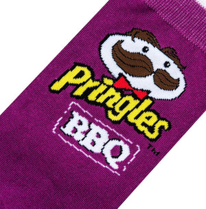 PRINGLES CHIPS BBQ Men’s Socks COOL SOCKS Brand - Novelty Socks for Less