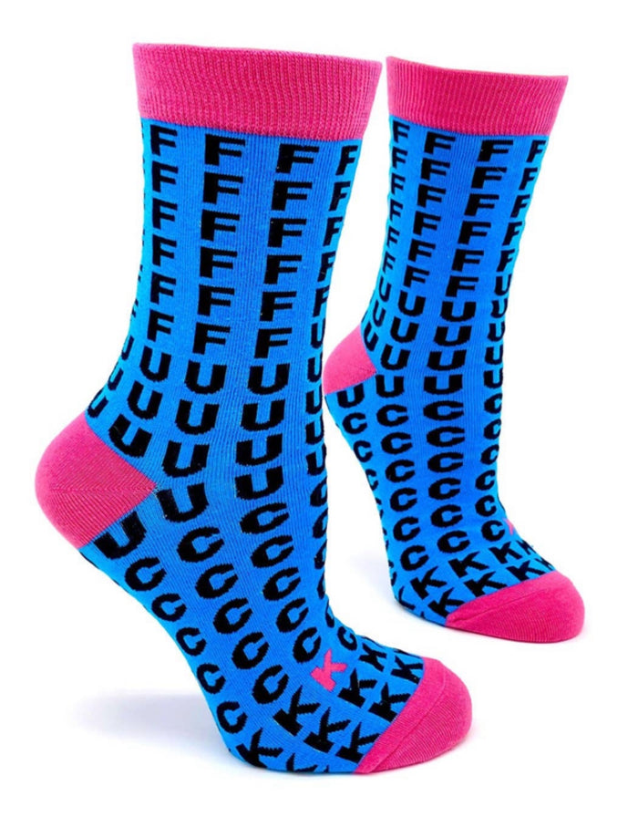 FABDAZ Brand Ladies FFFUUUCCCKKK Socks | Novelty Socks And Slippers