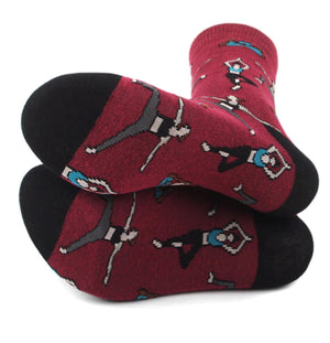 PARQUET BRAND LADIES YOGA PATTERN - Novelty Socks for Less