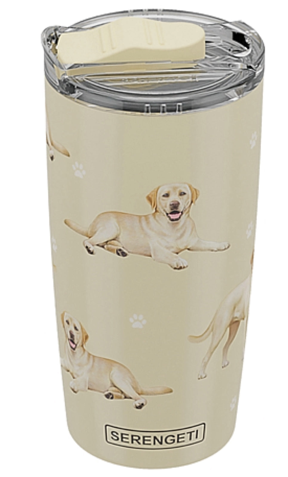 CHOCOLATE LABRADOR Dog SERENGETI 40 Oz. Stainless Steel Ultimate Hot & Cold  Tumbler