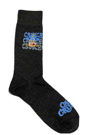 CAP’N CRUNCH Men’s Socks ‘CRUNCH CRUNCH CRUNCH’ - Novelty Socks for Less