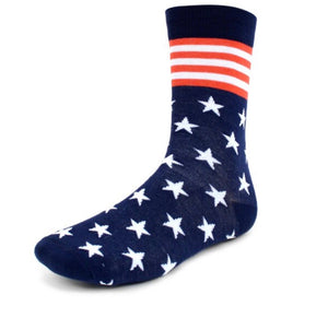 PARQUET Brand Mens 3 Pair AMERICAN FLAG Socks - Novelty Socks for Less