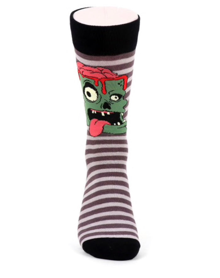 Parquet Brand Men’s ZOMBIE Halloween Socks