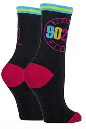 BEVERLY HILLS 90210 TV SHOW Ladies Socks - Novelty Socks for Less