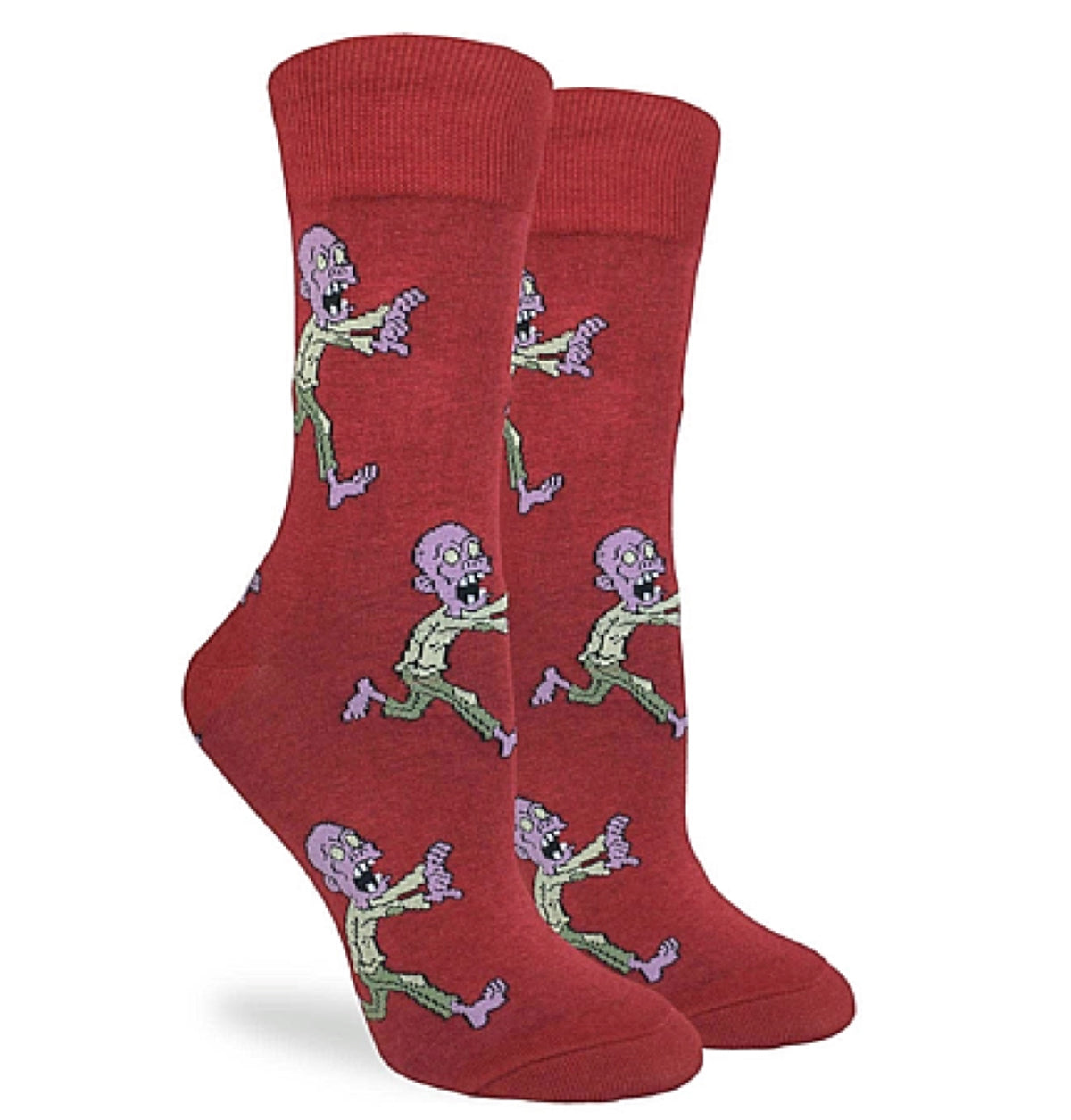 GOOD LUCK SOCK BRAND LADIES ZOMBIE SOCKS - Novelty Socks for Less