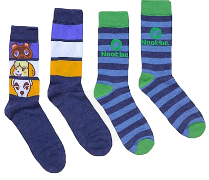 ANIMAL CROSSING Men’s 2 Pair Of Socks NOOK Inc.