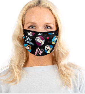 THE GOLDEN GIRLS Adult Face Mask Cover BIOWORLD Brand - Novelty Socks for Less