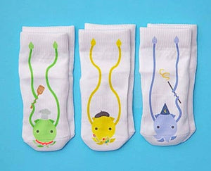 SQUID SOCKS Brand Unisex INFANT/TODDLER 3 Pair Of STAY ON Socks ‘CAMERON COLLECTION’ - Novelty Socks for Less