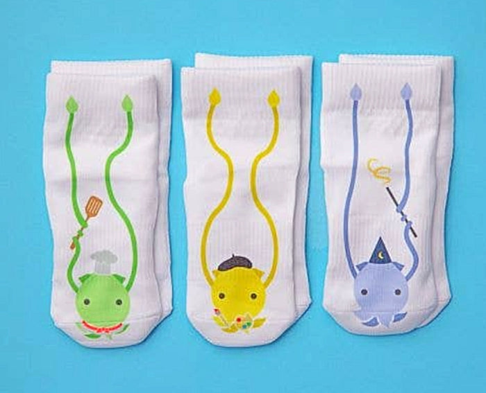 SQUID SOCKS Brand Unisex INFANT/TODDLER 3 Pair Of STAY ON Socks ‘CAMERON COLLECTION’