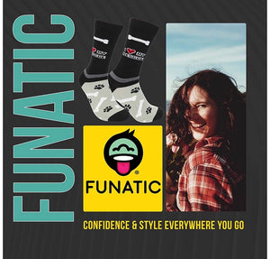 FUNATIC Brand Unisex ‘I LOVE MY RESCUE’ Socks - Novelty Socks for Less