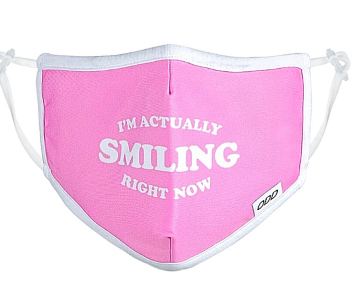ODD SOX OFFICIAL Brand Adult Face Cover ‘I’M ACTUALLY SMILING RIGHT NOW’
