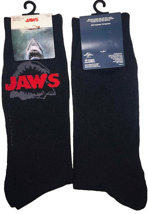 JAWS Men’s Crew Socks - Novelty Socks for Less