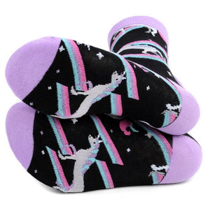 PARQUET BRAND Ladies UNICORN Socks - Novelty Socks for Less