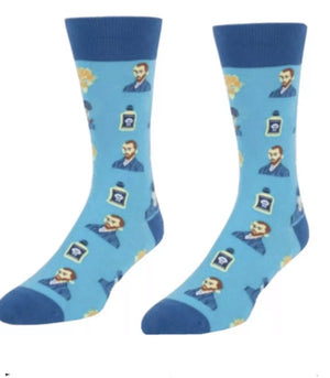 HEADLINE Men’s Socks VAN GOGH Socks One Size - Novelty Socks for Less