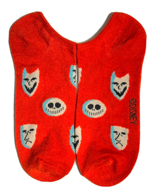 DISNEY THE NIGHTMARE BEFORE CHRISTMAS Ladies 5 Pair No Show Socks - Novelty Socks for Less