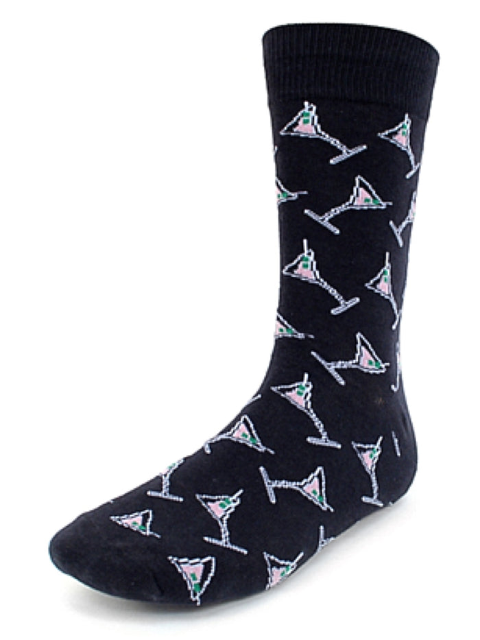 PARQUET Brand Men’s MARTINI DRINKS Socks