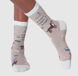 K. Bell Ladies ADOPT DON’T SHOP Socks - Novelty Socks for Less