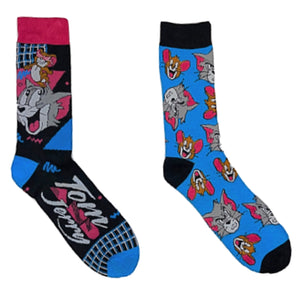 TOM & JERRY Men’s 2 Pair Of Socks - Novelty Socks for Less