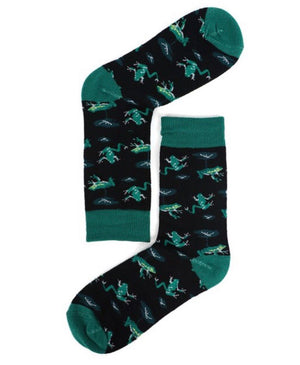 PARQUET Brand Ladies FROGS Socks - Novelty Socks for Less