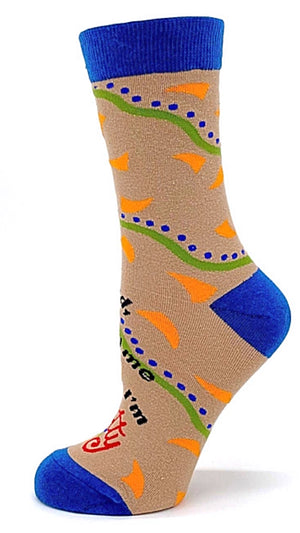 FABDAZ Brand Ladies ‘ALEXA BRING ME A SNACK’ Socks - Novelty Socks for Less