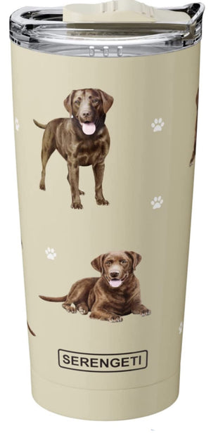 CHOCOLATE LABRADOR Serengeti Stainless Steel Ultimate Hot & Cold Tumbler - Novelty Socks for Less