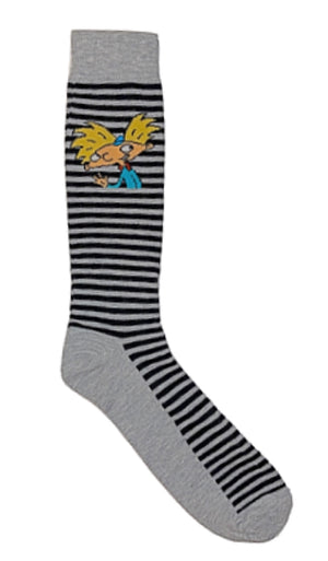 HEY ARNOLD MEN’S SOCKS - Novelty Socks for Less