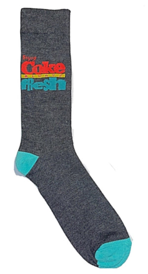 COCA-COLA Mens Socks ENJOY COKE - Novelty Socks for Less