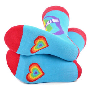 PARQUET BRAND Mens PRIDE/RAINBOW Socks - Novelty Socks for Less