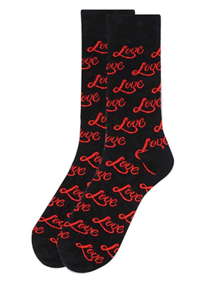 Parquet Brand Men’s LOVE Socks VALENTINES DAY - Novelty Socks for Less
