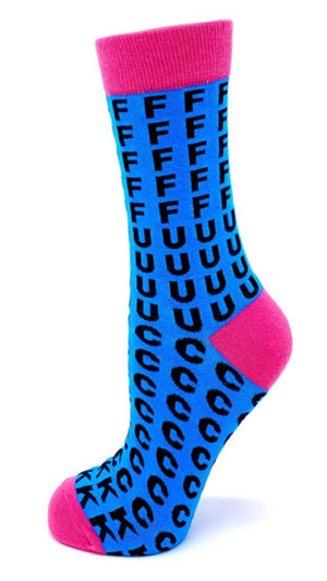 FABDAZ Brand Ladies FFFUUUCCCKKK Socks - Novelty Socks for Less